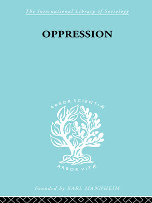cover image of Oppression